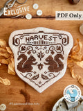Autumn Harvest Needlebook by Luminous Fiber Arts DIGITAL PDF Pattern