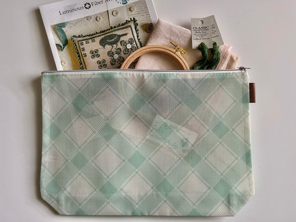 Misty Mad for Plaid Project Bag by It's Sew Emma
