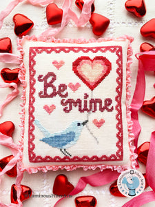 A Bluebird's Message by Luminous Fiber Arts Cross Stitch Pattern