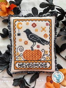 A Raven's Reply by Luminous Fiber Arts Cross Stitch Pattern