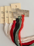 Pre-Order: An Evergreen Christmas Over-Dyed Floss Pack, Ships Late November