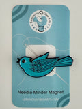 "Bluebird" Needle Minder Magnet by Luminous Fiber Arts