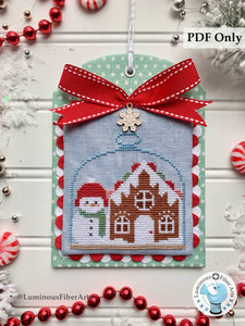 Christmas in the Kitchen: Gingerbread by Luminous Fiber Arts DIGITAL PDF Pattern