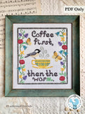 Coffee First by Luminous Fiber Arts DIGITAL PDF Pattern