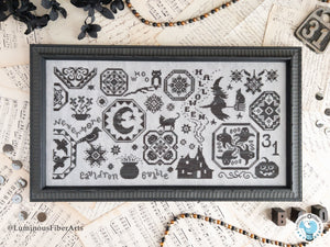 Enchanted Quaker by Luminous Fiber Arts Cross Stitch Pattern