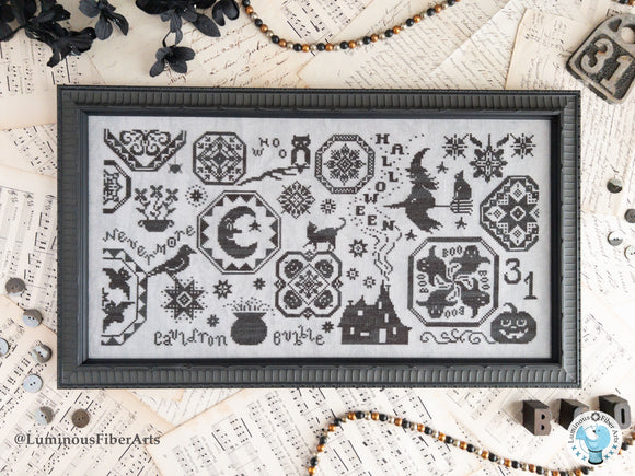 Enchanted Quaker by Luminous Fiber Arts Cross Stitch Pattern