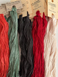 Pre-Order: An Evergreen Christmas Over-Dyed Floss Pack, Ships Late November