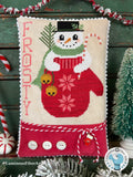 Pre-Order: Frosty's Cozy Christmas by Luminous Fiber Arts Cross Stitch Pattern