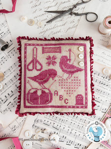 Gathering Stitches by Luminous Fiber Arts Cross Stitch Pattern