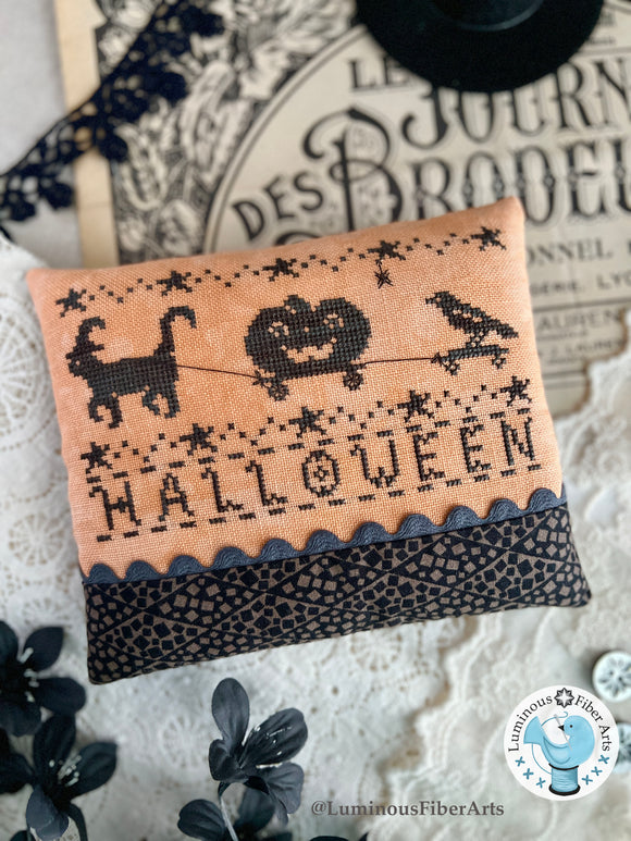 Halloween Parade by Luminous Fiber Arts Cross Stitch Pattern