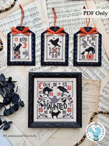 Haunted by Luminous Fiber Arts DIGITAL PDF Pattern