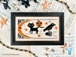 Hocus Pocus by Luminous Fiber Arts Cross Stitch Pattern
