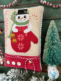 Pre-Order: Frosty's Cozy Christmas by Luminous Fiber Arts Cross Stitch Pattern