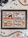 It's Halloween by Luminous Fiber Arts Cross Stitch Pattern
