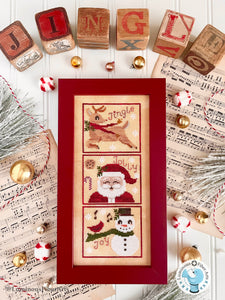 Jingle Jolly Joy by Luminous Fiber Arts Cross Stitch Pattern