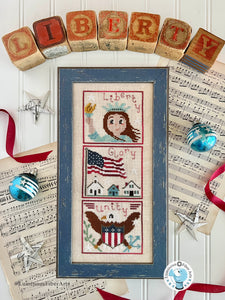 Liberty Glory Unity by Luminous Fiber Arts Cross Stitch Pattern