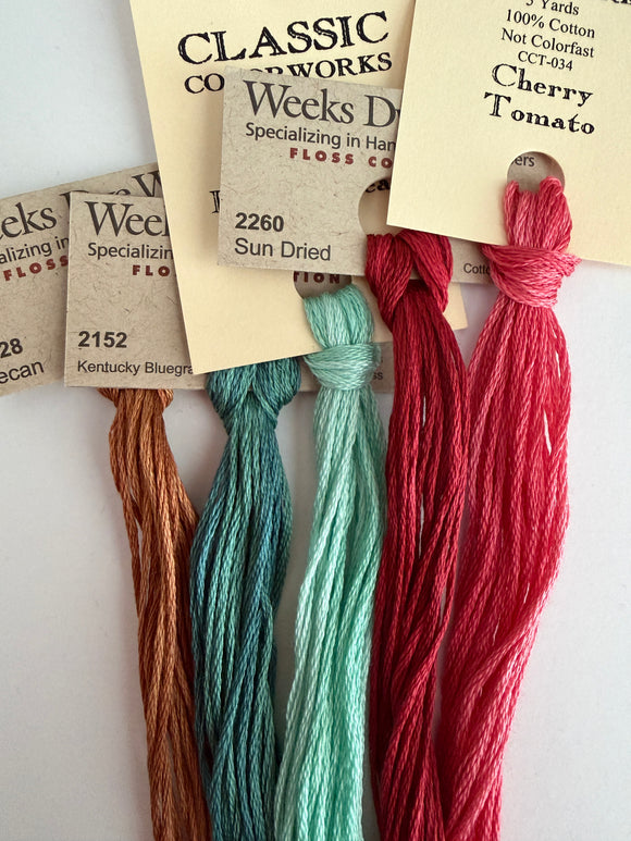 Merry Friends Over-Dyed Floss Pack