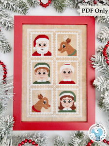 Merry Greetings by Luminous Fiber Arts DIGITAL PDF Pattern
