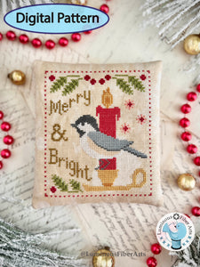 Merry & Bright Luminous Fiber Arts DIGITAL PDF Pattern