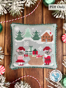 Mousecapades 5: Filling Santa's Bag by Luminous Fiber Arts DIGITAL PDF Pattern