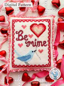 A Bluebird's Message by Luminous Fiber Arts DIGITAL PDF Pattern