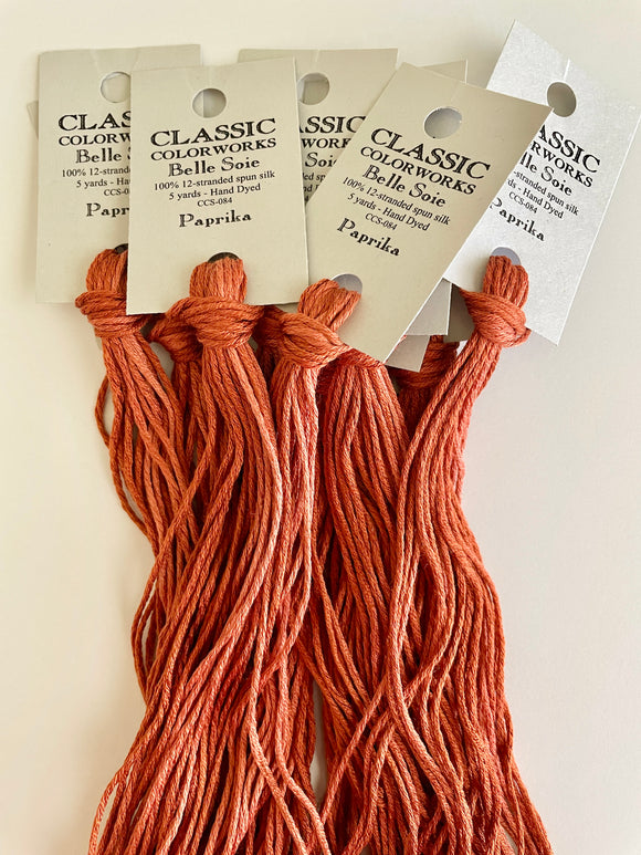 Belle Soie Paprika Over-Dyed Silk Floss