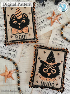 Boo Whoo by Luminous Fiber Arts DIGITAL PDF Pattern