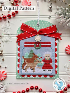 Christmas in the Kitchen: Candy Canes by Luminous Fiber Arts DIGITAL PDF Pattern