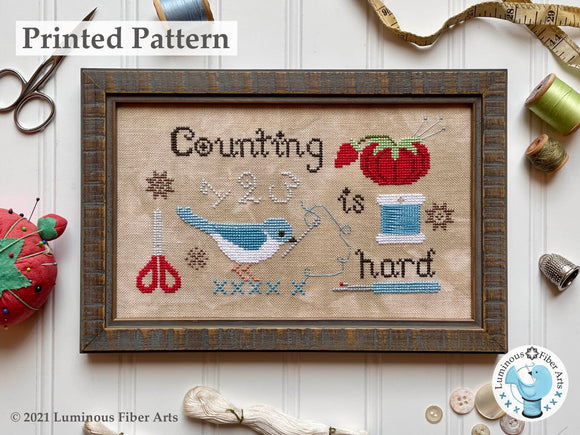 Counting Is Hard by Luminous Fiber Arts Printed Paper Pattern