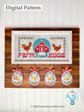 Farm Fresh Eggs by Luminous Fiber Arts DIGITAL PDF Pattern