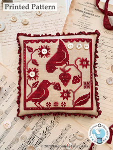 Gathering Berries by Luminous Fiber Arts Printed Paper Pattern