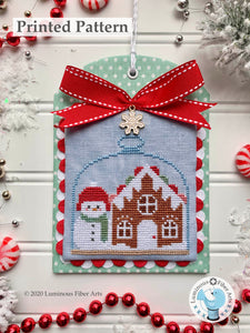 Christmas in the Kitchen: Gingerbread by Luminous Fiber Arts Printed Paper Pattern