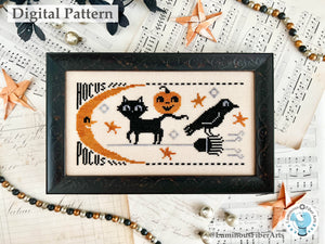 Hocus Pocus by Luminous Fiber Arts DIGITAL PDF Pattern