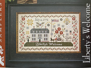 Liberty's Welcome by Plum Street Samplers