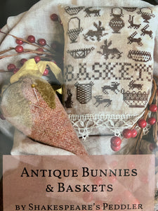 Antique Bunnies & Baskets by Shakespeare's Peddler