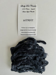 Licorice Chenille Trim by Lady Dot Creates