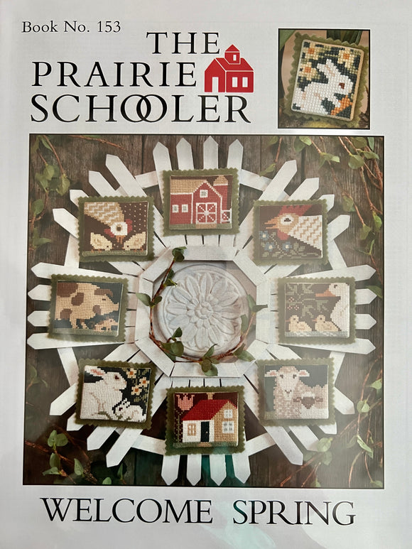 Prairie Spring Book Welcome Spring #153 (Reprint) by Prairie Schooler – Luminous Fiber Arts
