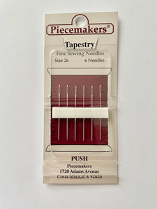 Piecemakers Needles Size 26 (set of 6)