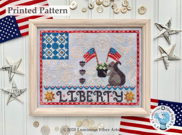 Liberty Quaker by Luminous Fiber Arts Printed Paper Pattern