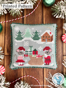 Mousecapades 5: Filling Santa's Bag by Luminous Fiber Arts Printed Paper Pattern