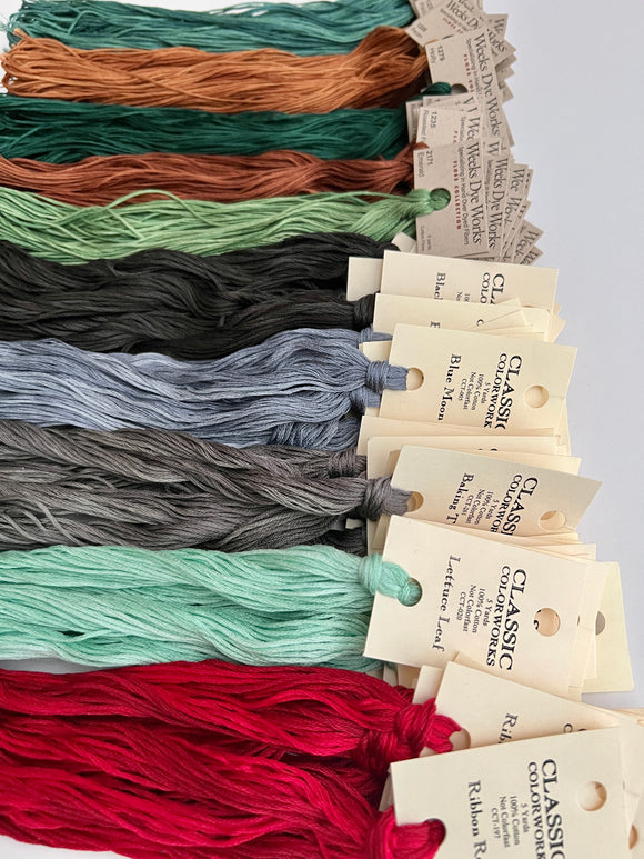 Mousecapades Series Over-Dyed Floss Packs