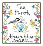 Coffee First by Luminous Fiber Arts DIGITAL PDF Pattern