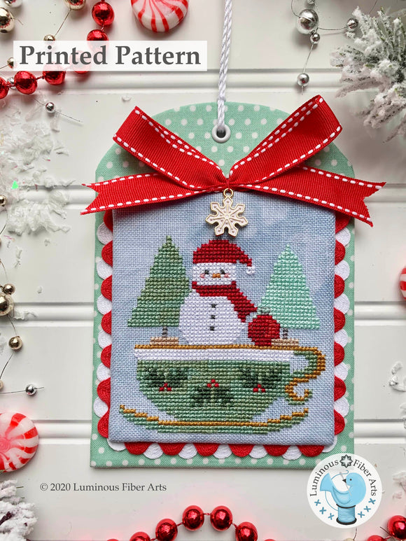 Christmas in the Kitchen: Tea by Luminous Fiber Arts Printed Paper Pattern
